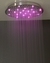 SLIM hlavová sprcha s LED RGB osvětlením z leštěné nerezové oceli
